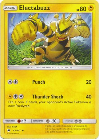 Electabuzz 42/147-Kantocards