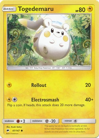 Togedemaru 47/147-Kantocards