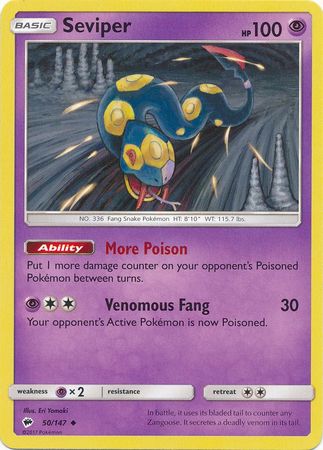 Seviper 50/147-Kantocards