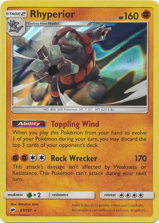 Rhyperior 67/147-Kantocards