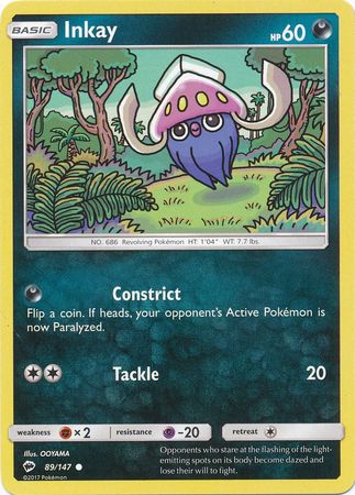 Inkay 89/147-Kantocards