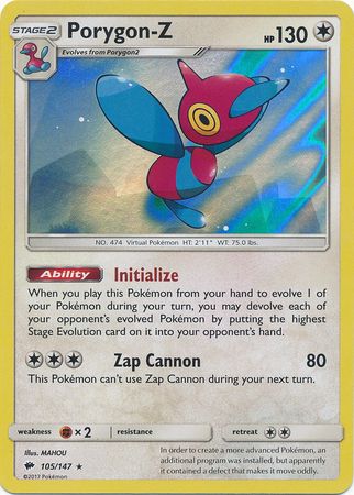 Porygon-Z 105/147-Kantocards