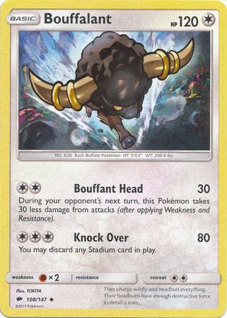 Bouffalant 108/147-Kantocards