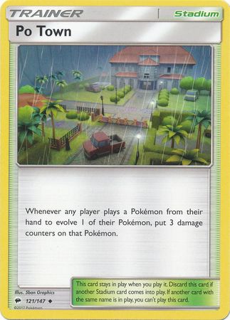 Po Town 121/147-Kantocards