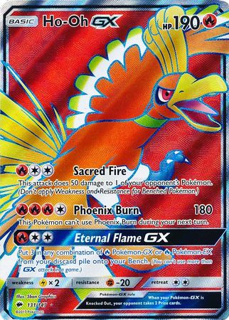 Ho-Oh GX 131/147-Kantocards