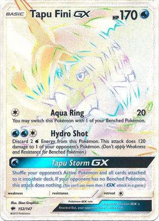 Tapu Fini GX 152/147-Kantocards