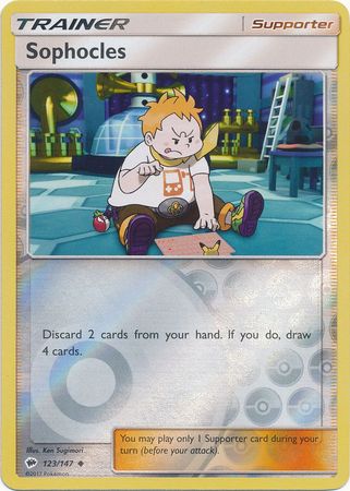 Sophocles 123/147 - Reverse Holo-Kantocards
