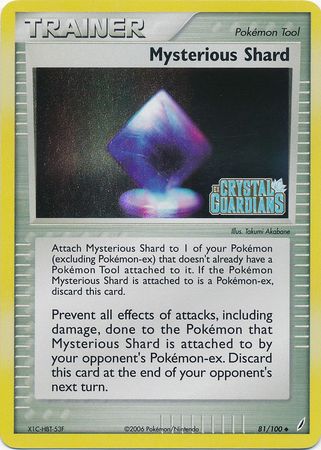 Mysterious Shard 81/100 - Reverse Holo-Kantocards