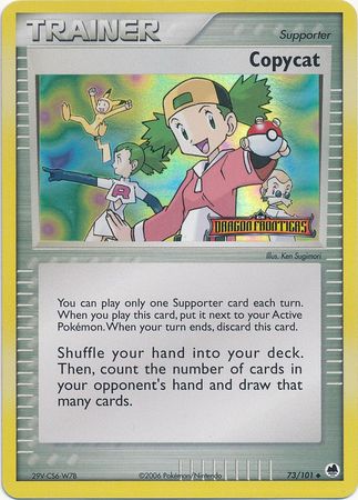 Copycat 73/101 - Reverse Holo-Kantocards