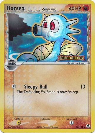 Horsea (delta species) 50/101 - Reverse Holo-Kantocards