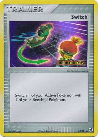 Switch 83/101 - Reverse Holo-Kantocards