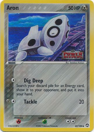 Aron 42/108 - Reverse Holo-Kantocards