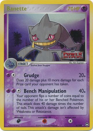 Banette 4/108 - Reverse Holo-Kantocards