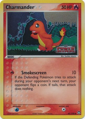 Charmander 48/108 - Reverse Holo-Kantocards
