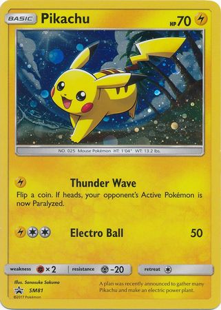 Pikachu SM81-Kantocards