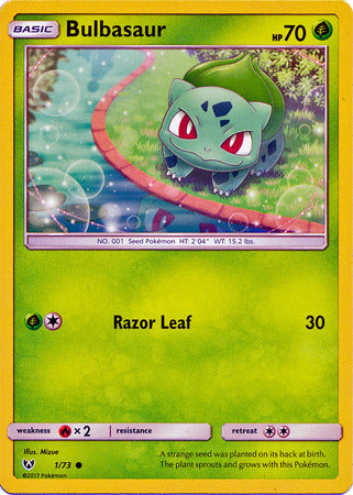 Bulbasaur 1/73-Kantocards