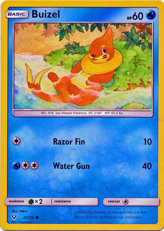 Buizel 22/73-Kantocards