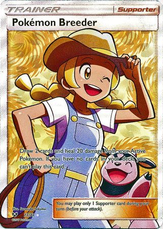 Pokémon Breeder 73/73 - Full Art-Kantocards