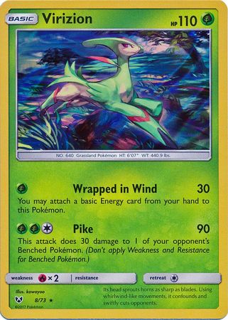 Virizion 8/73 - Holo-Kantocards