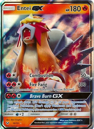 Entei GX 10/73-Kantocards