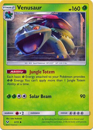 Venusaur 3/73-Kantocards