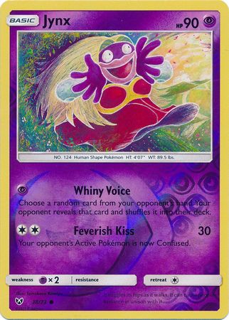 Jynx 38/73 - Reverse Holo-Kantocards