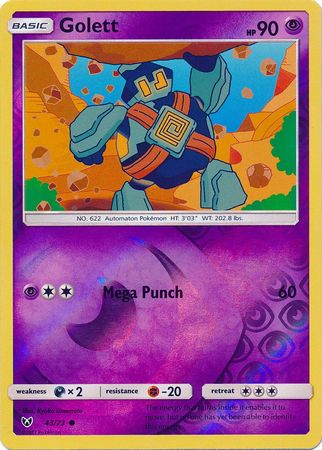 Golett 43/73 - Reverse Holo-Kantocards