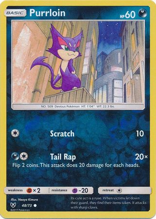 Purrloin 48/73 - Reverse Holo-Kantocards