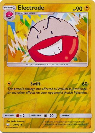 Electrode 31/73 - Reverse Holo-Kantocards