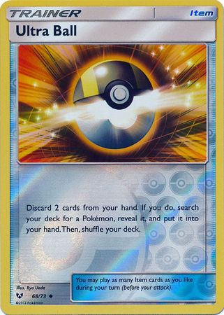 Ultra Ball 68/73 - Reverse Holo-Kantocards