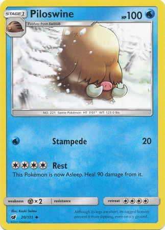 Piloswine 20/111-Kantocards