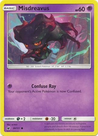 Misdreavus 39/111-Kantocards