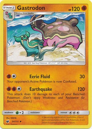 Gastrodon 54/111-Kantocards