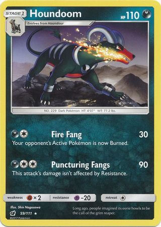 Houndoom 59/111-Kantocards