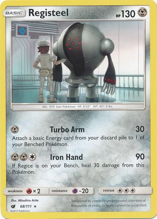 Registeel 68/111-Kantocards