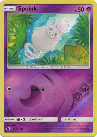 Spoink 41/111 - Reverse Holo-Kantocards