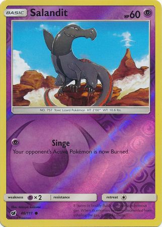 Salandit 46/111 - Reverse Holo-Kantocards
