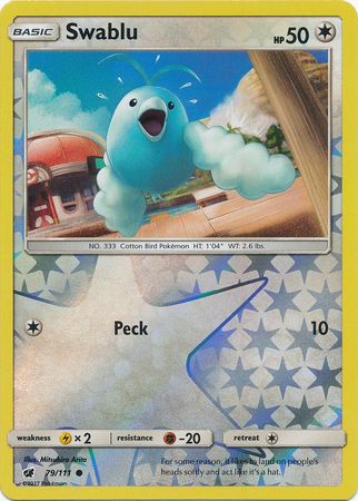 Swablu 79/111 - Reverse Holo-Kantocards