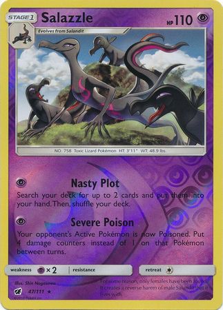 Salazzle 47/111 - Reverse Holo-Kantocards