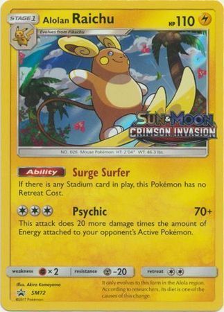 Alolan Raichu SM72-Kantocards