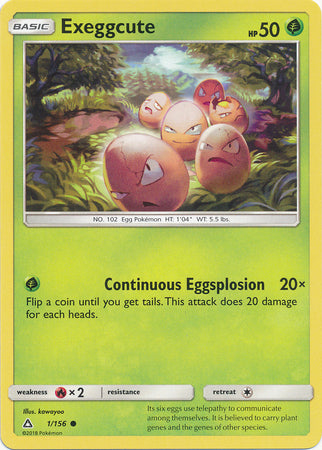 Exeggcute 1/156-Kantocards