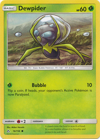 Dewpider 16/156-Kantocards