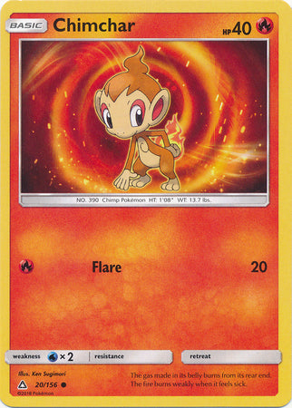 Chimchar 20/156-Kantocards