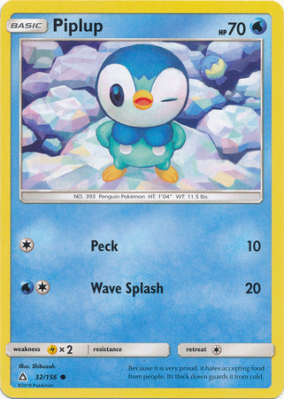 Piplup 32/156-Kantocards