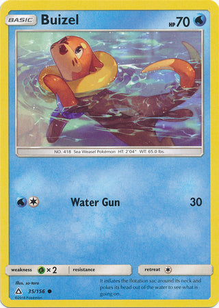 Buizel 35/156-Kantocards