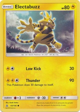 Electabuzz 43/156-Kantocards