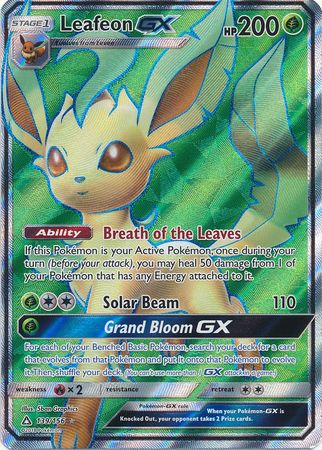 Leafeon GX 139/156-Kantocards