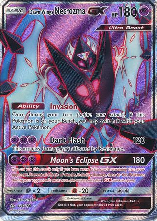 Dawn Wings Necrozma GX 143/156-Kantocards