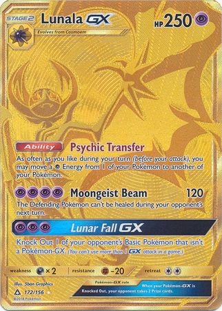 Lunala GX 172/156-Kantocards