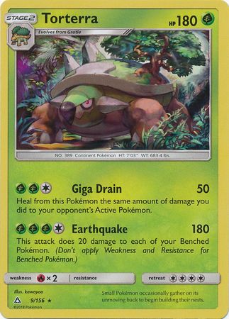 Torterra 9/156-Kantocards